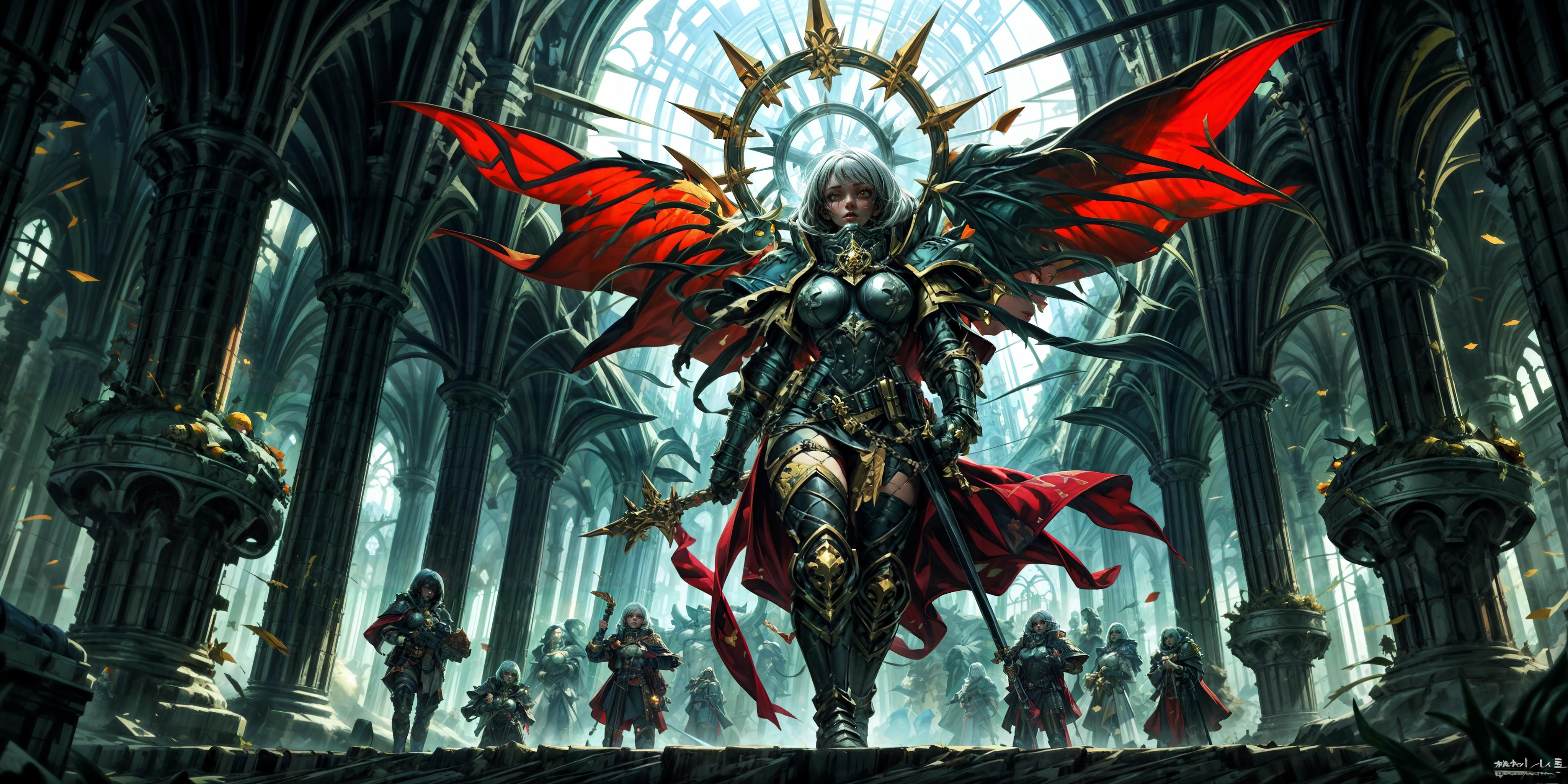 Warhammer Adeptus Sororitas image by Dercius