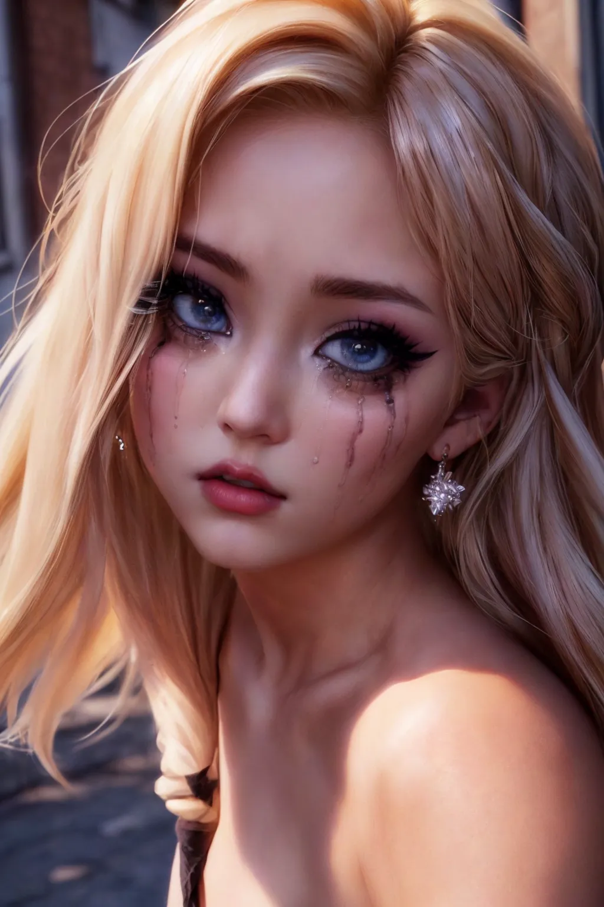 Ruined Makeup/Mascara Tears image by slime77744784