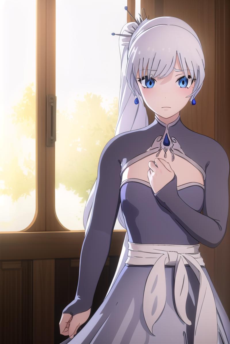 Weiss Schnee (ワイス・シュニー) - RWBY - COMMISSION image by nochekaiser881