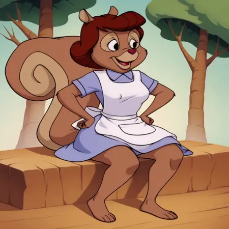 Mrs. Squirrel (Chip and Dale Rescue Rangers) 1989
