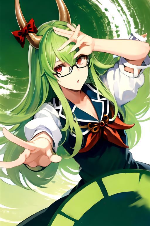 kamishirasawa keine (touhou)  上白泽慧音 东方project image by TK31