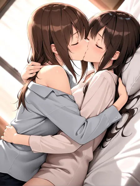 【Illustrious】吸う。舐める。 (kiss) (licking)