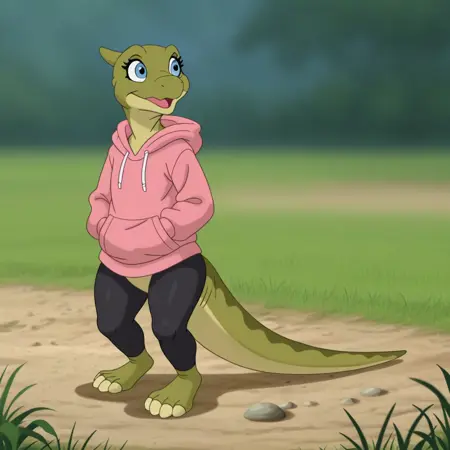 Land before time style