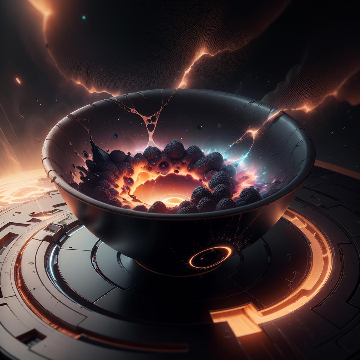 Infra Blackhole tech - World Morph image by navimixu