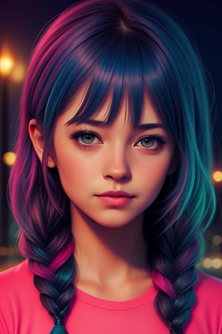 color hair - v3.0 | Stable Diffusion LoRA | Civitai