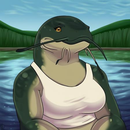 Anthro catfish [for pony] V1