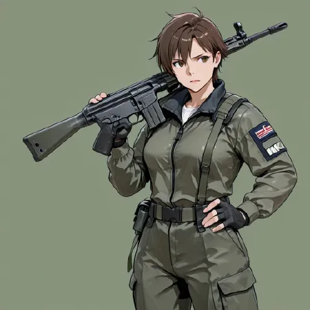 HK G3 assault rile - ill