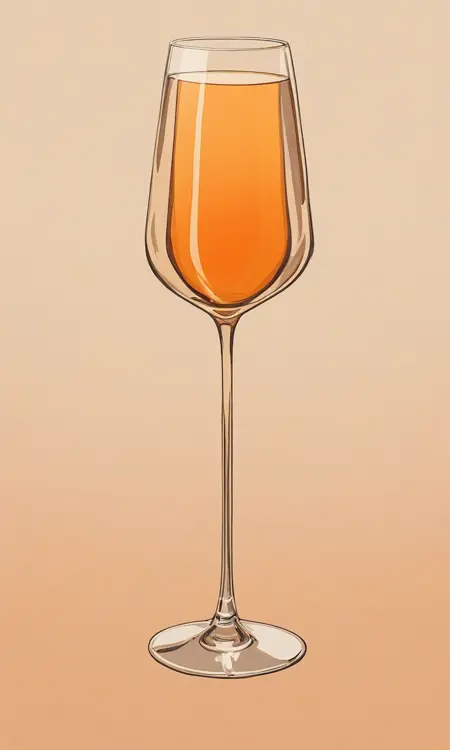 Orange & Beige