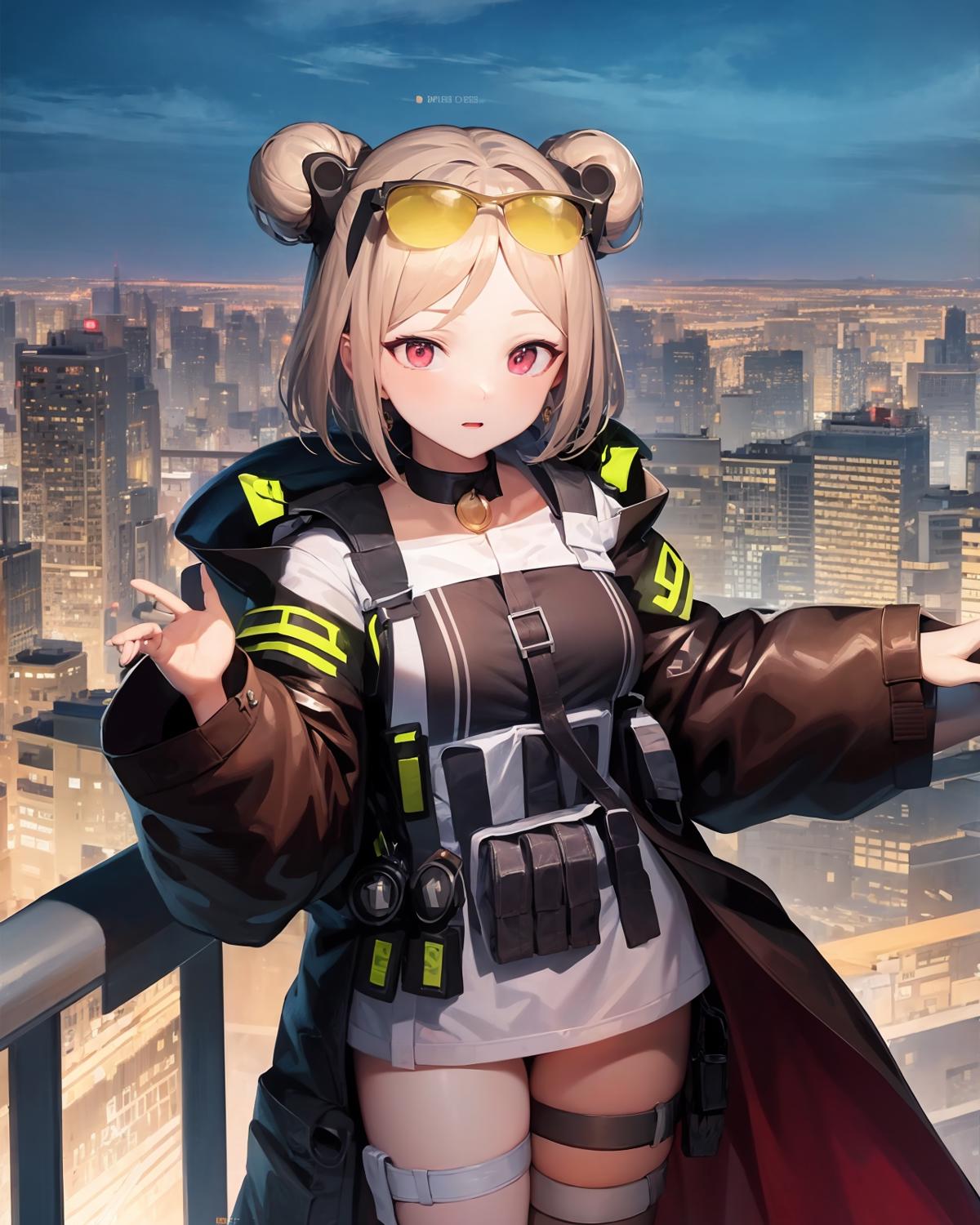 P90 Girl's Frontline v1.0 Stable Diffusion LoRA Civitai