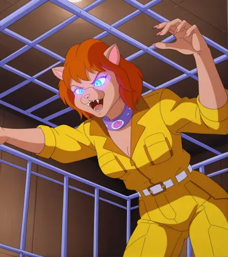 The Catwoman from Channel Six