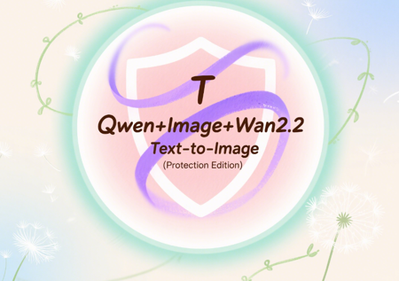 Qwen+Image+Wan2.2 Text-to-Image (Text Protection Edition) v1.0