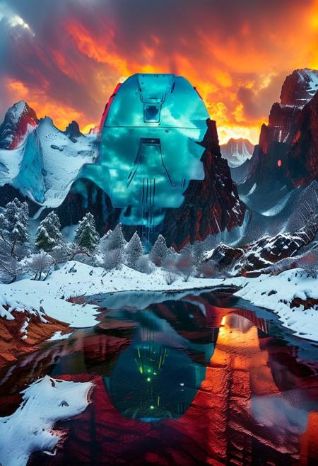 breathtaking beauty of Iceberg Lake in Glacier National Park, Montana, USA 🇺🇸. This stunning landscape features crystal-clear waters surrounded by towering snow-capped peaks and lush greenery. The serene and majestic scenery invites you to explore the rugged terrain and experience the tranquil charm of Montana's hidden gem.
BREAK ()Hyoer Realistic:2.0)Polaroid picture 
 (Cyberpunk future theme:2.97) Photorealistic image of the captivating beauty of Monument Valley in Arizona, USA 🇺🇸. This stunning landscape showcases a long, winding road leading towards iconic sandstone buttes, set against a dramatic, fiery sunset sky. The serene and picturesque view invites you to immerse yourself in the tranquility and grandeur of the American Southwest.
BREAK 
()Hyoer Realistic:2.0)Polaroid picture (Cyberpunk future theme:1.37) the Mill Mountain Star, is the world's largest freestanding illuminated man-made star. It was constructed at the top of Mill Mountain in Roanoke, Virginia