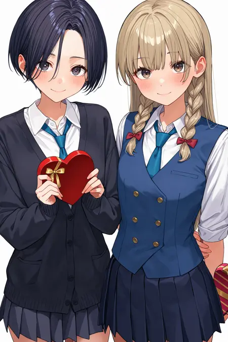 (IL) Ayami Sudou (須藤 絢深) + Hikari Shirasaka (白坂 陽花梨) 今さらですが、幼なじみを好きになってしまいました