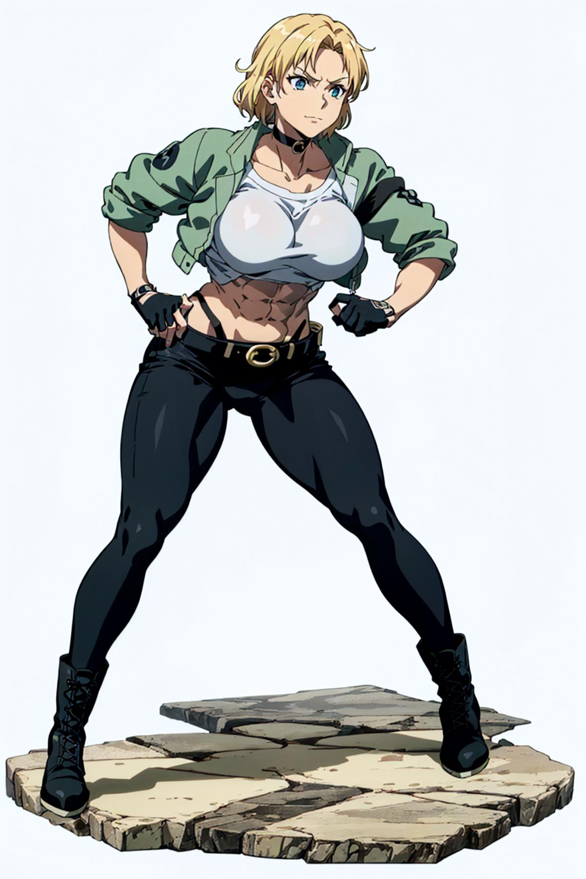 Sonya Blade - Mortal Kombat : Armageddon - Character LORA image by MilesSWard