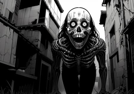 best quality,masterpiece,<lyco:itoStyleLoRA:0.6>,junji ito style,inked,horror manga,giger,give you my heart,