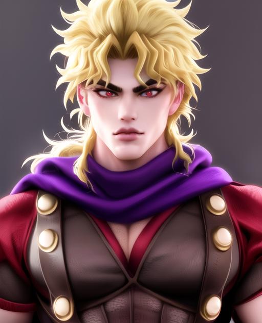 Dio Brando (Phantom Blood) - LoRA - v2 Showcase