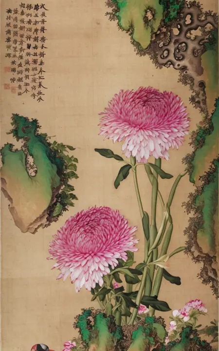 Chinese peony 中国牡丹,芍药