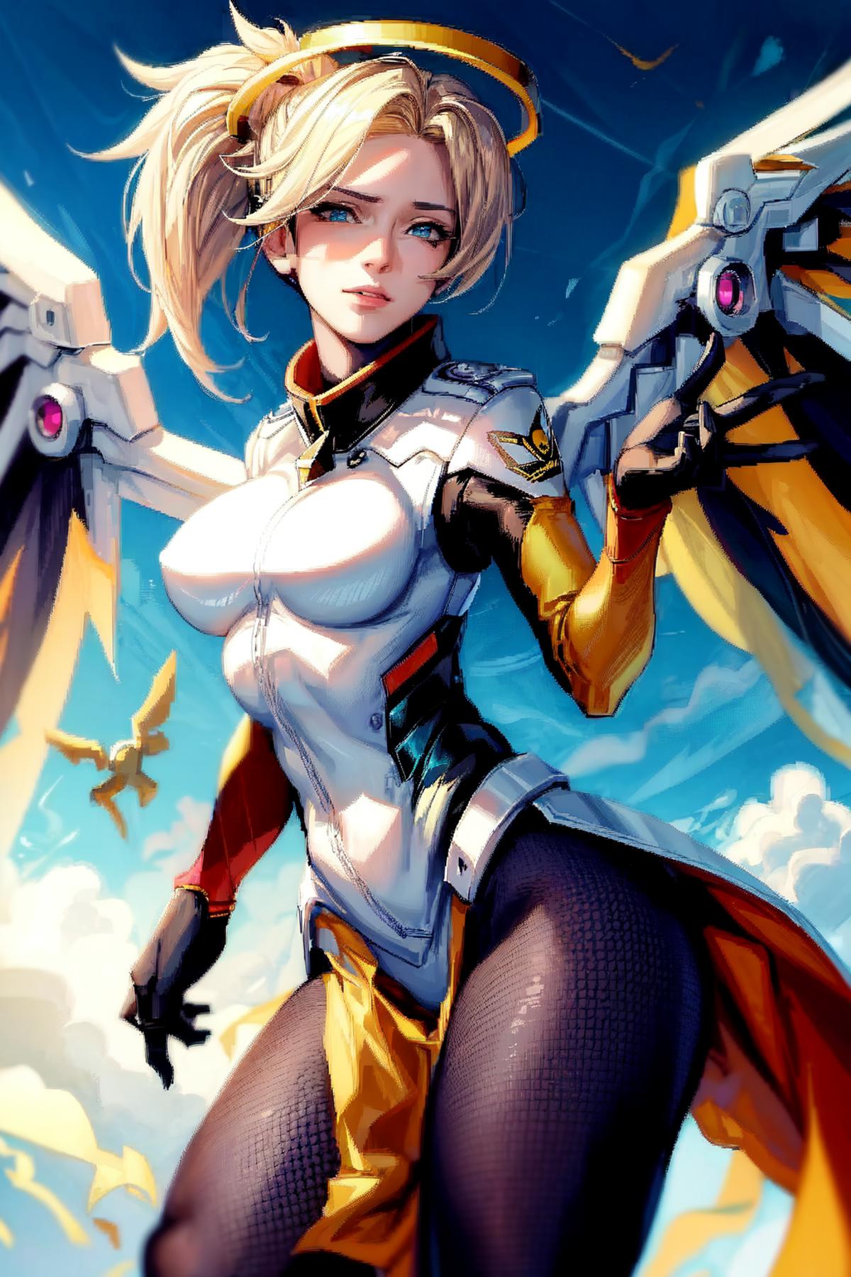 mercy \(overwatch\) 天使 守望先锋 image by Kayako