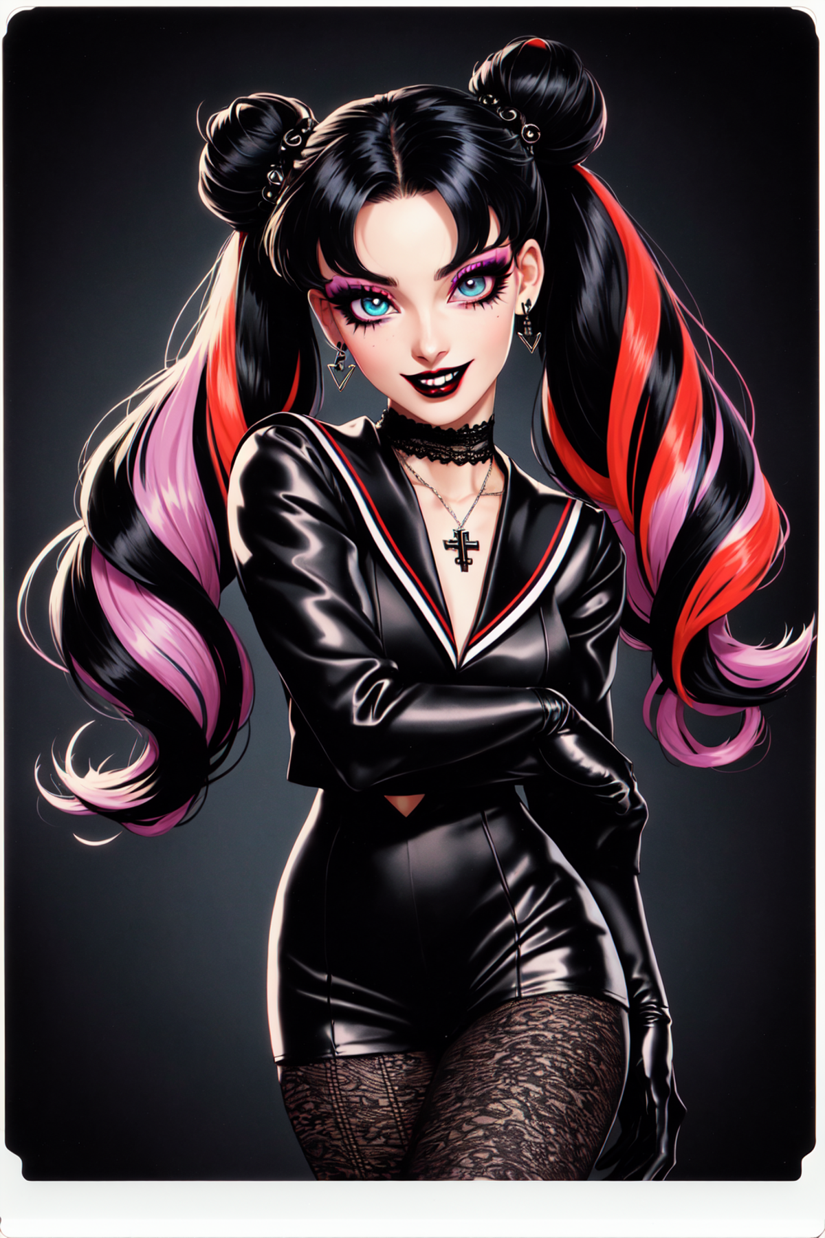 Sailor Moon Goth (Prompt like a Pro Textual Inversions!) image by duskfallcrew