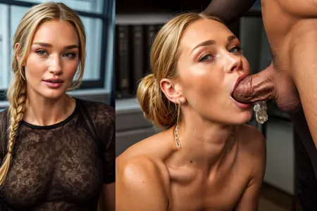 Sarah Petersons Oral / Portrait split view, multi view, FT15