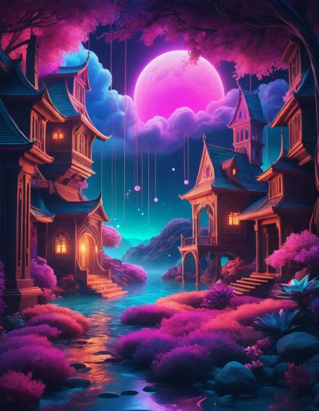 Dreamscape <lora:A Cozy Place:1>,cozy background,cozy,atmosphere,background,, pronpt ., masterpiece, best quality, absurdres,, <lora:Abstract-Neon Shapes:0.0>,neon,background,abstract,lighting, . Surreal, ethereal, dreamy, mysterious, fantasy, highly detailed