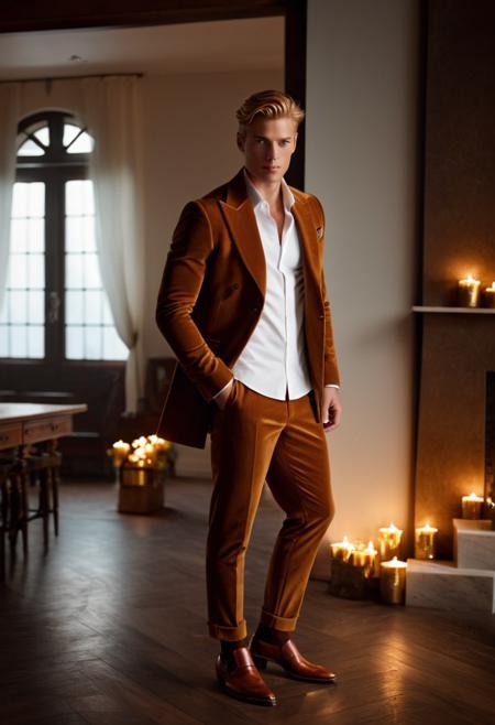 Elegant Gentleman Hilfgott Style