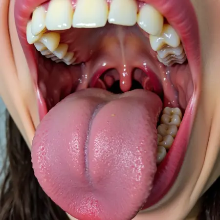 real human mouth