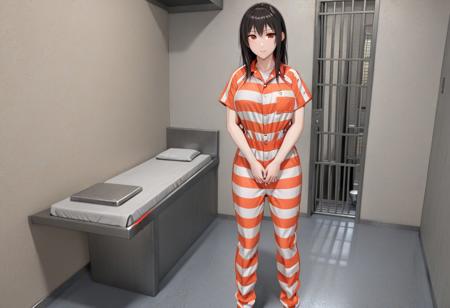 V2 Prison Cell/Cellblock Background and Poses Collection V2