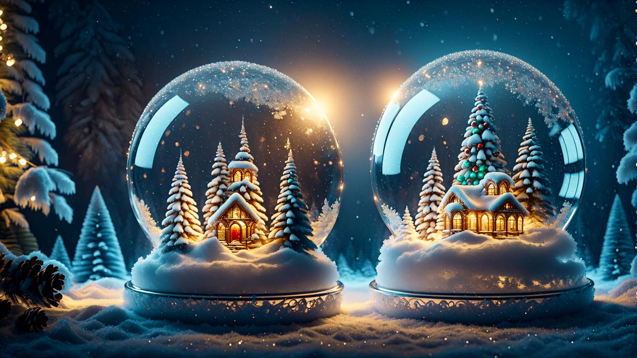 Christmas crystal ball image by Apsalar