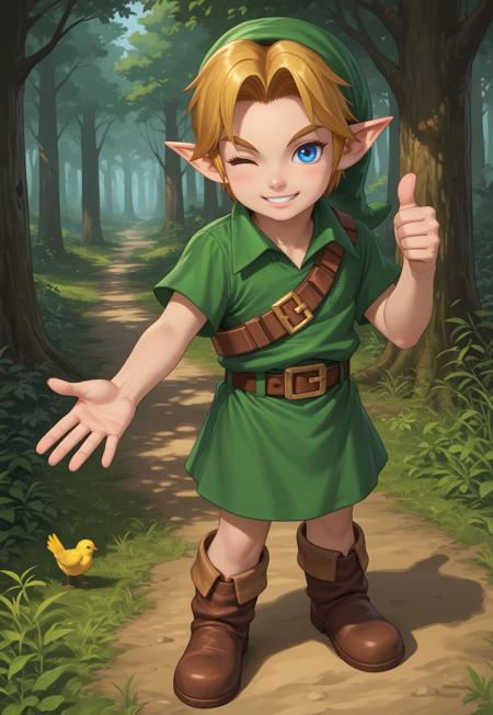 Young Link (The Legend of Zelda) - Pony V1 Pony