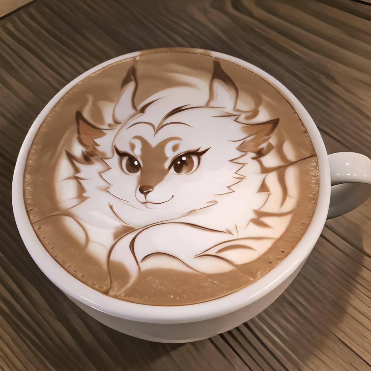 Latte Art | Concept LoRA image by FallenIncursio