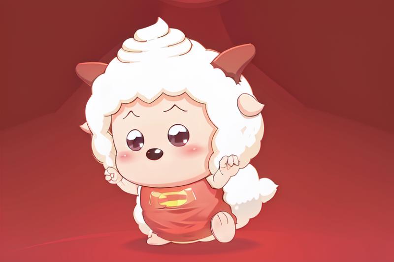 懒羊羊角色lora（PaddiV2） image by zhousq14576357653