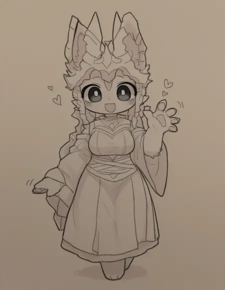 BINU artist style for IL