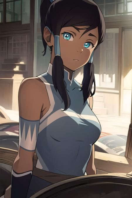 avatarkorra, <lora:korra-lora-nochekaiser:1>,
korra, long hair, black hair, ponytail, dark skin, dark-skinned female, topknot,
BREAK ,
BREAK looking at viewer,
BREAK outdoors,
BREAK <lora:GoodHands-vanilla:1>, (masterpiece:1.2), best quality, high resolution, unity 8k wallpaper, (illustration:0.8), (beautiful detailed eyes:1.6), extremely detailed face, perfect lighting, extremely detailed CG, (perfect hands, perfect anatomy),