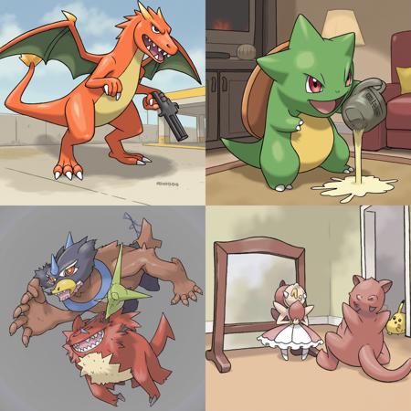 Ken Sugimori Pokemon Styles (Flux) v1.0