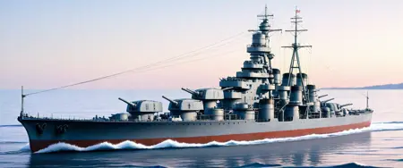 WWII warship Illustrious