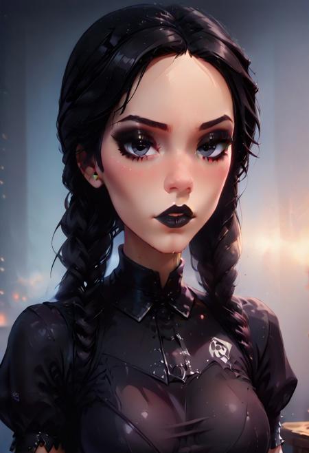 Wednesday Addams (the Addams Family) - XL Pony v2.0