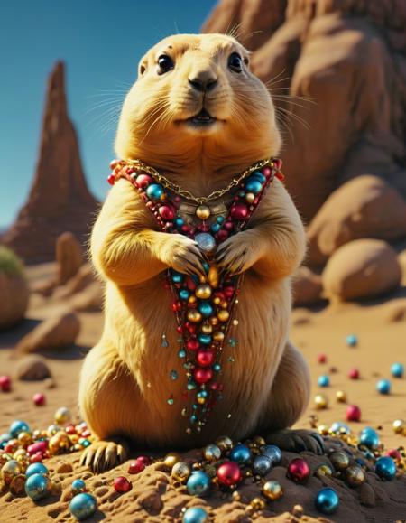 hyper detailed masterpiece, dynamic, awesome quality, EPbblestyleSDXL Prairie Dog , 
<lora:EPbblestyleSDXL:1>,