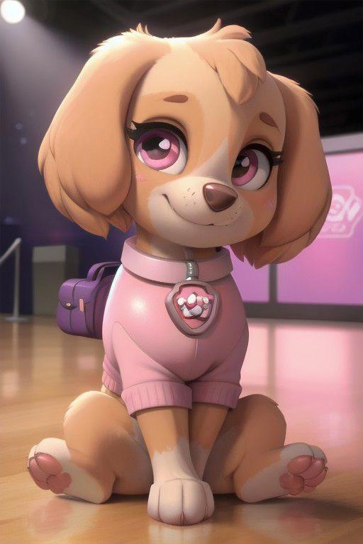 Skye // PawPatrol (LoRA) image by UnknownData