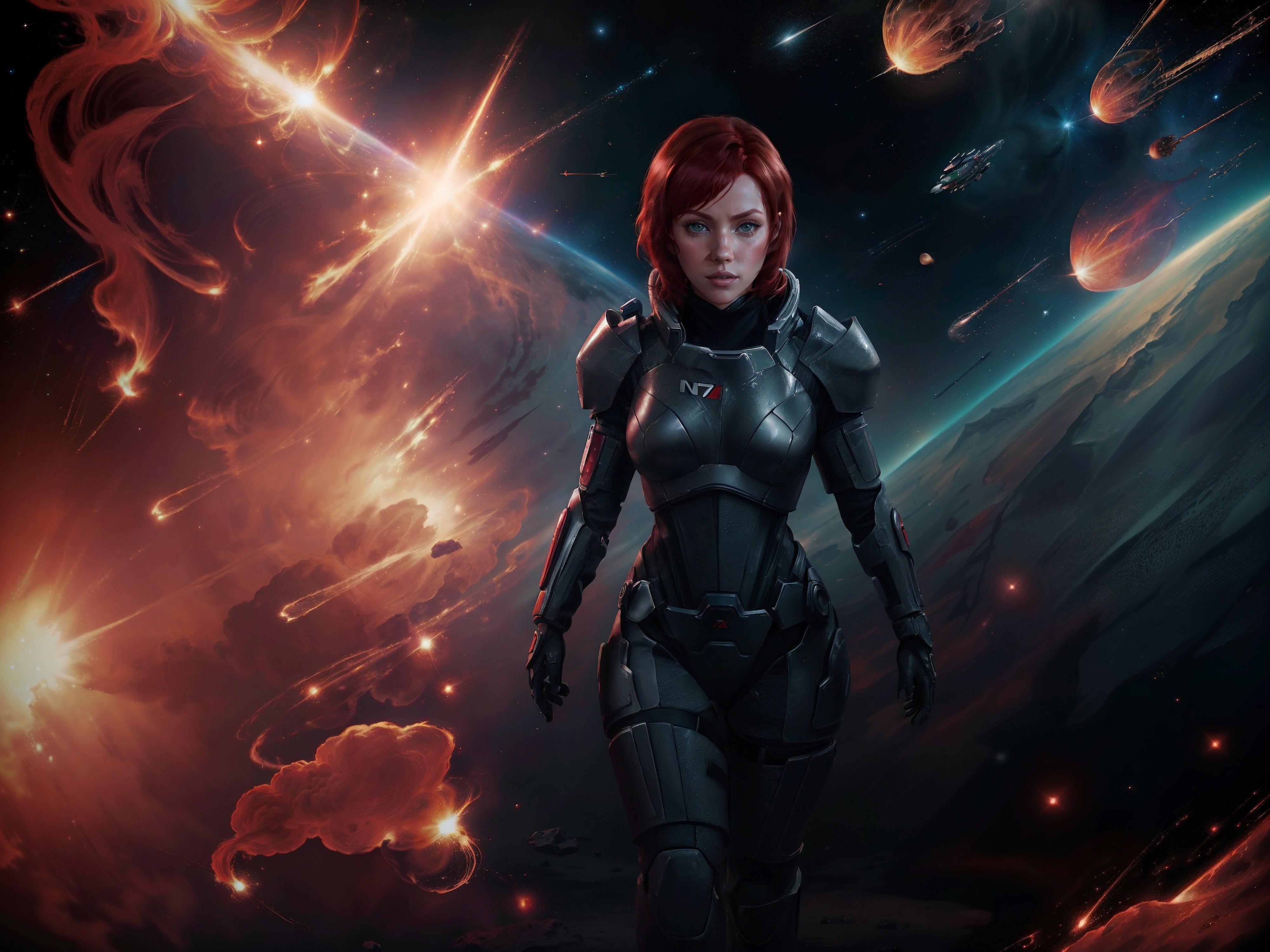 N7 Armor (Mass Effect) LoRA image by Taloji