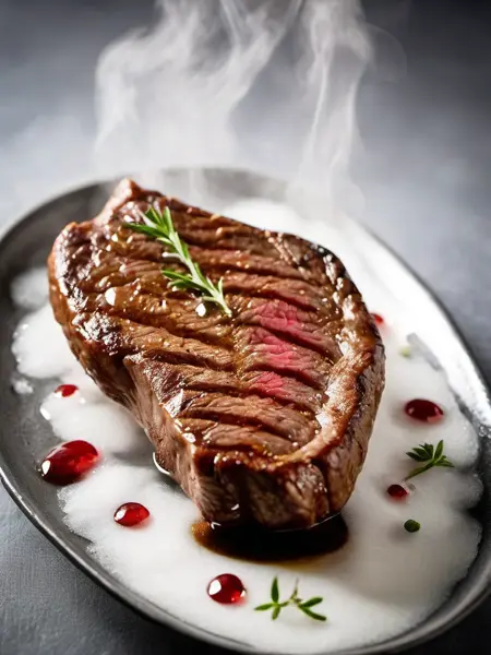 Food photograph style