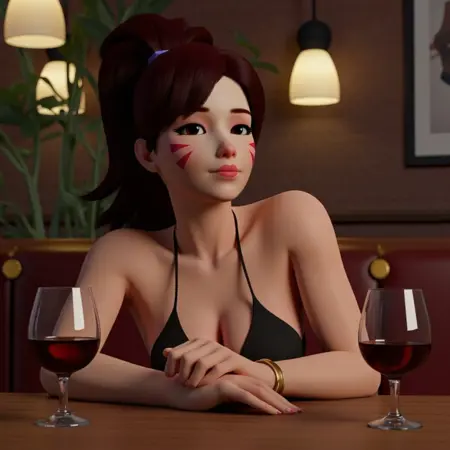 PornWorks Characters ● D.Va from Overwatch ● LoRa for FLUX & SDXL