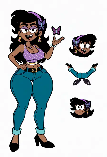 Punguari/Shara LoRA XL [The Loud House/The Casagrandes]