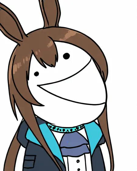 stupid person meme - illustrious | 頭の悪い人