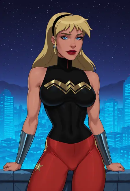 Cassie, Cassandra Sandsmark, (Something Unlimited/DC comics), LoRA, Illustrious XL