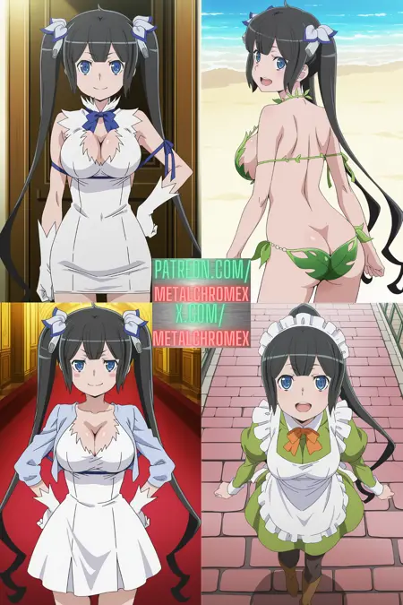 Hestia (Is It Wrong to Try to Pick Up Girls in a Dungeon?) - All major appearances - Commission!