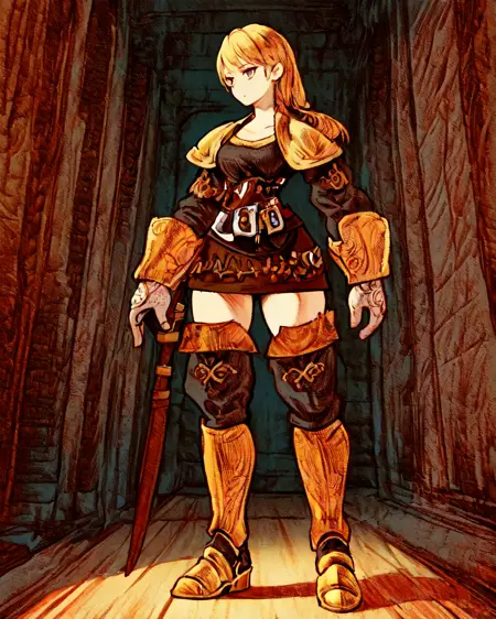 Final Fantasy Tactics - Akihiko Yoshida Style