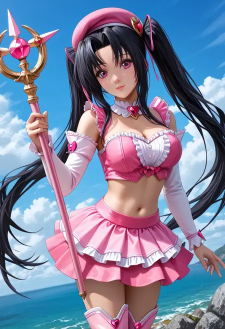 Serafall Leviathan SDXL Pony High School DxD