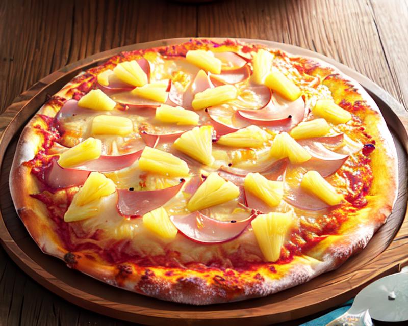 pineapple pizza image by uiouiouio