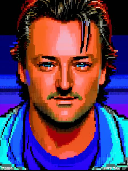 ansiart matthew perry, very sharp, high quality  <lora:hjansiart_v10:0.8>